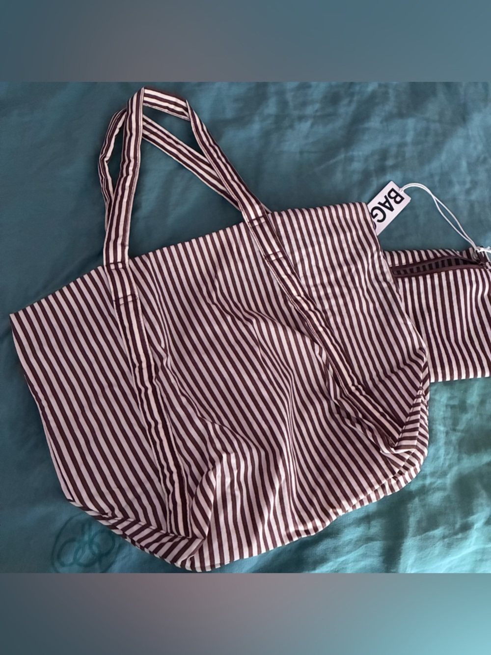 Baggu Brown Stripe Standard Cloud - Picture 2 of 4